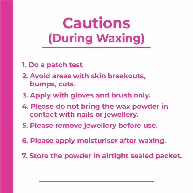 Meeow Hair Removal Wax Powder Mask